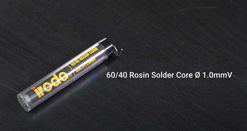 Rosin solder Core for cleaning & maintaining Your butane Soldering Iron