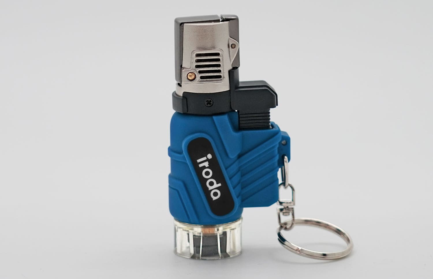 AT-2057 Micro butane jet lighter perfect for outdoors and adventures from Pro-Iroda in safety lock mode